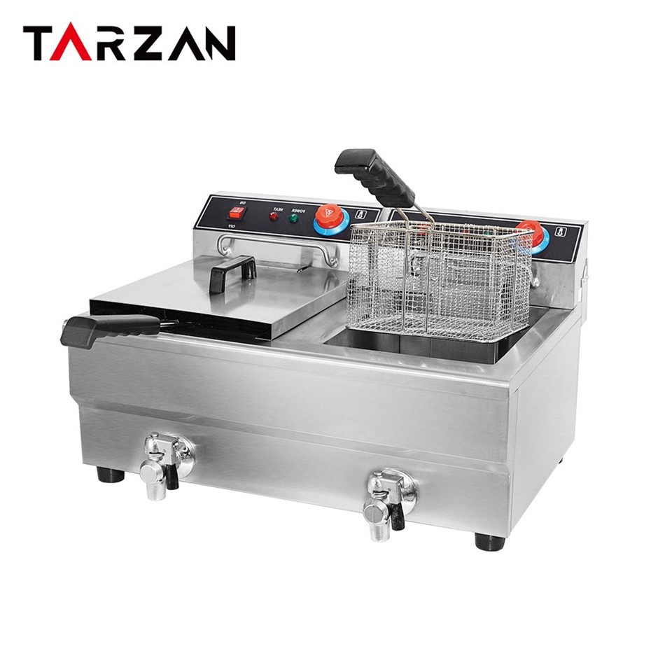 twin deep fat fryer